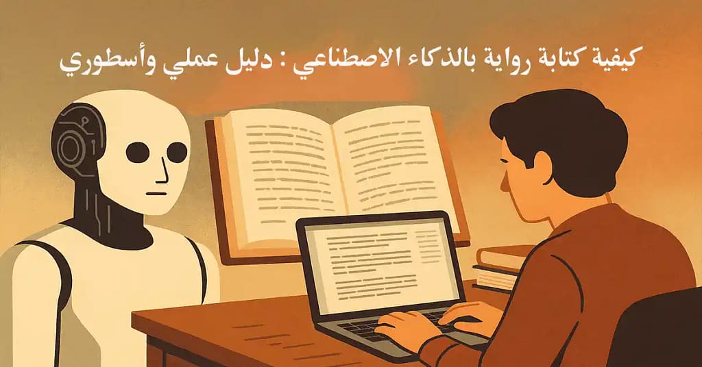 كيفية كتابة رواية بالذكاء الاصطناعي : دليل عملي وأسطوري 3 كيفية كتابة رواية بالذكاء الاصطناعي : دليل عملي وأسطوري