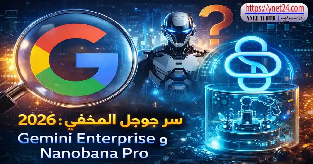 سر جوجل المخفي 2026: Gemini Enterprise و Nanobana Pro 2 سر جوجل المخفي 2026: Gemini Enterprise و Nanobana Pro