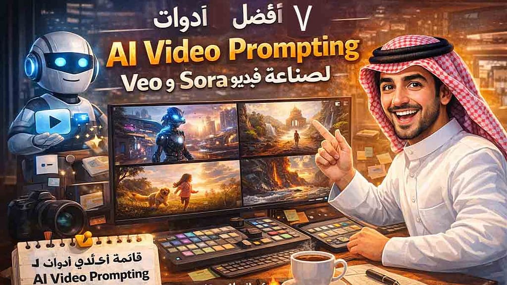 7 أسرار احترافية في برومبت الفيديو AI Video Prompting (Veo/Sora) 🔥 1 AI Video Prompting