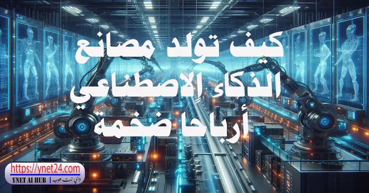 كيف تولد مصانع الذكاء الاصطناعي أرباحًا ضخمة؟ دليل شامل لفهم مصادر الدخل 2 كيف تولد مصانع الذكاء الاصطناعي أرباحًا ضخمة؟ دليل شامل لفهم مصادر الدخل