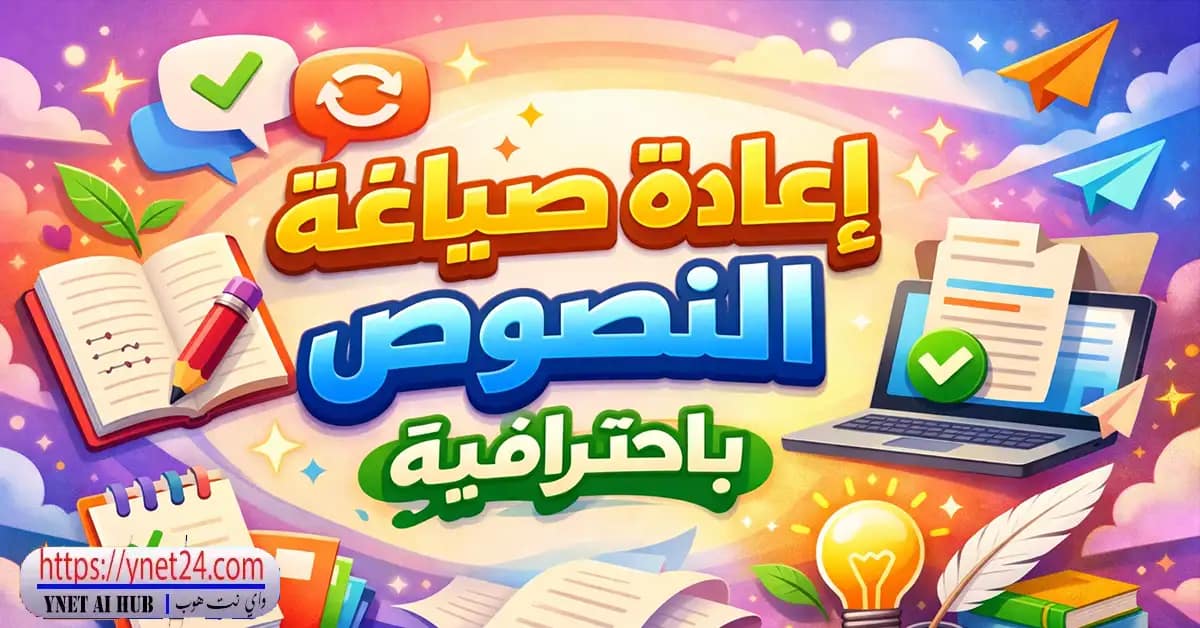 إعادة صياغة النصوص باحترافية 2026 2 إعادة صياغة النصوص باحترافية