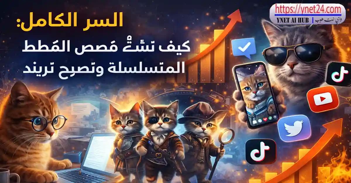 السر الكامل: كيف تنشئ قصص القطط المتسلسلة وتصبح تريند 2 السر الكامل: كيف تنشئ قصص القطط المتسلسلة وتصبح تريند