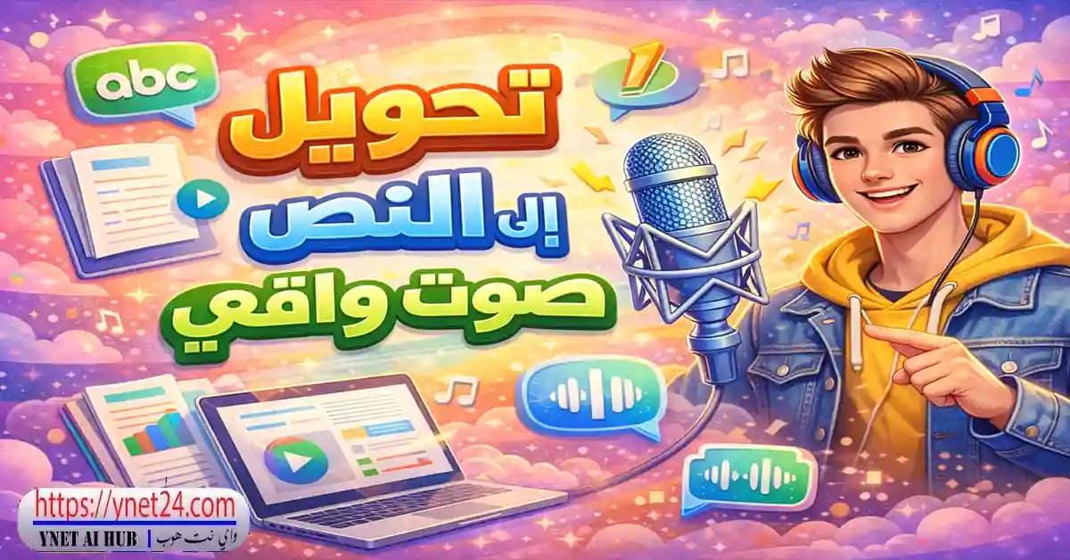 كيف تحويل النص إلى صوت واقعي 2026 2 تحويل النص إلى صوت واقعي