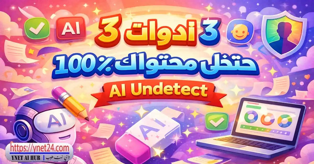 ٣ أدوات تخلّي محتواك ١٠٠٪ بشري AI Undetect