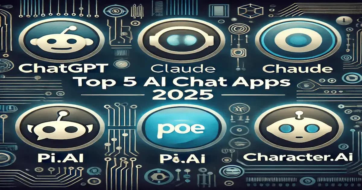 أفضل 5 تطبيقات شات ذكاء اصطناعي في 2025 3 أفضل 5 تطبيقات شات ذكاء اصطناعي في 2025 اختيارات لا غنى عنها!