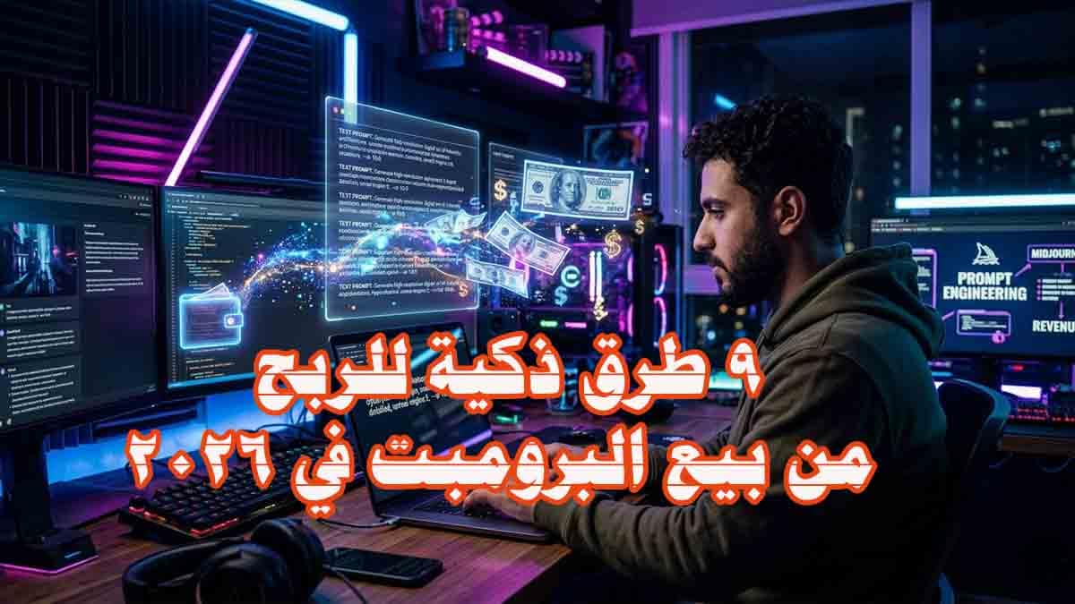 9 طرق ذكية للربح من بيع البرومبت في 2026 2 9 طرق ذكية للربح من بيع البرومبت في 2026