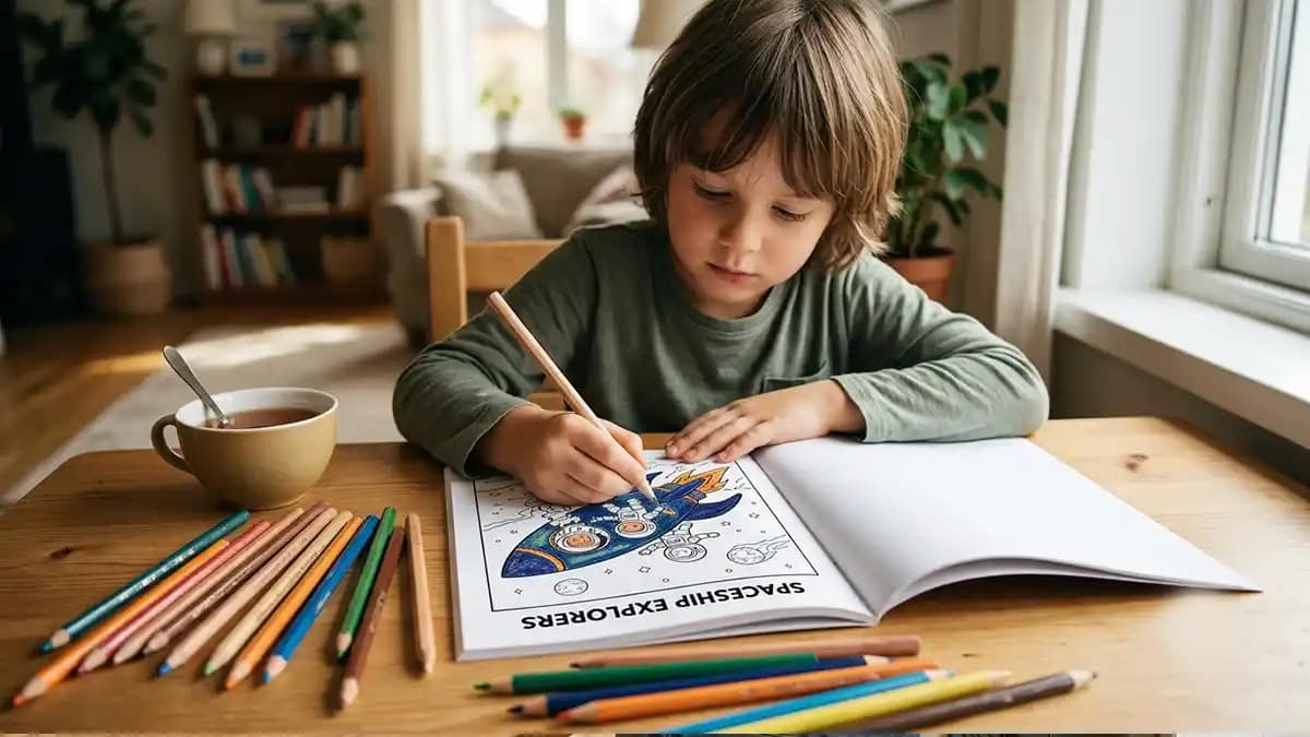 طريقة صنع كتب تلوين للأطفال بالذكاء الاصطناعي 2 طريقة صنع كتب تلوين للأطفال بالذكاء الاصطناعي