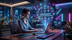 واي نت هوب | Ynet Ai Hub 3 برومبت تصميم شعارات