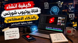 واي نت هوب | Ynet Ai Hub 1 كيفية انشاء قناة يوتيوب شورتس بالذكاء الاصطناعي